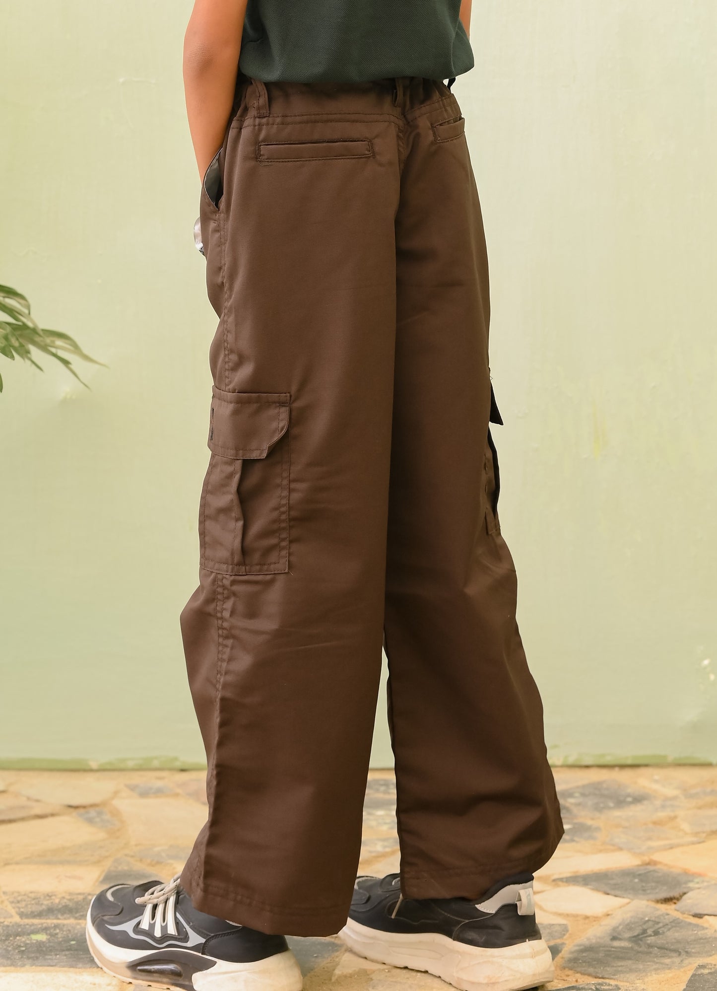 Dark Brown Cargo Pants