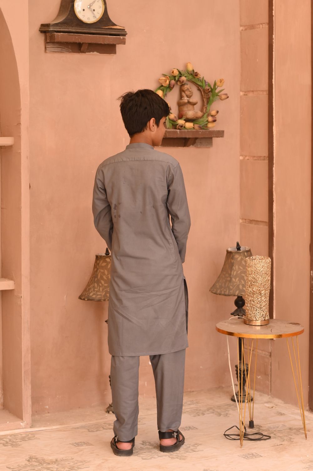 Slate Kurta Pyjama Set