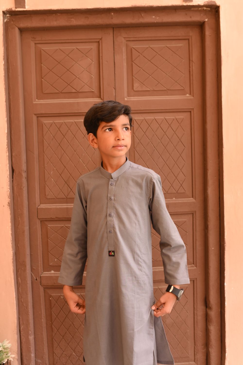 Slate Kurta Pyjama Set