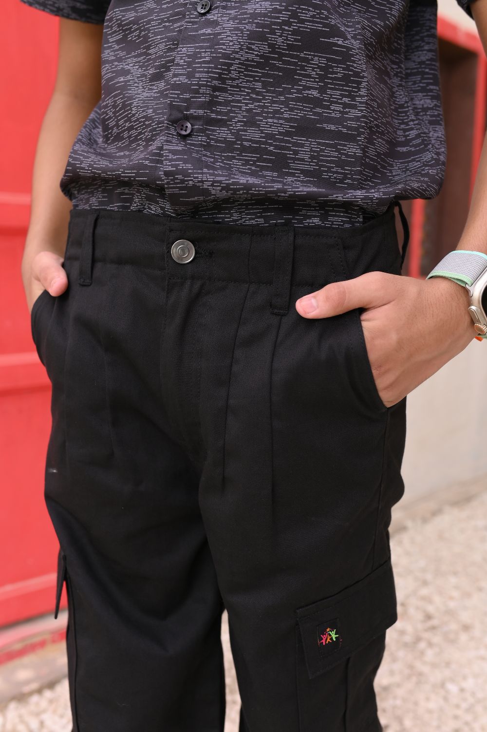 Black Cargo Pants