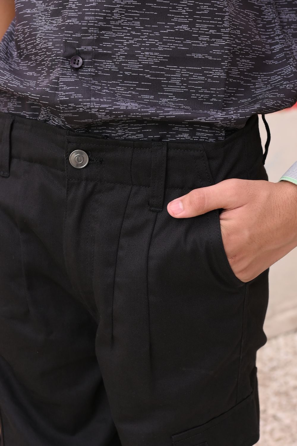 Black Cargo Pants