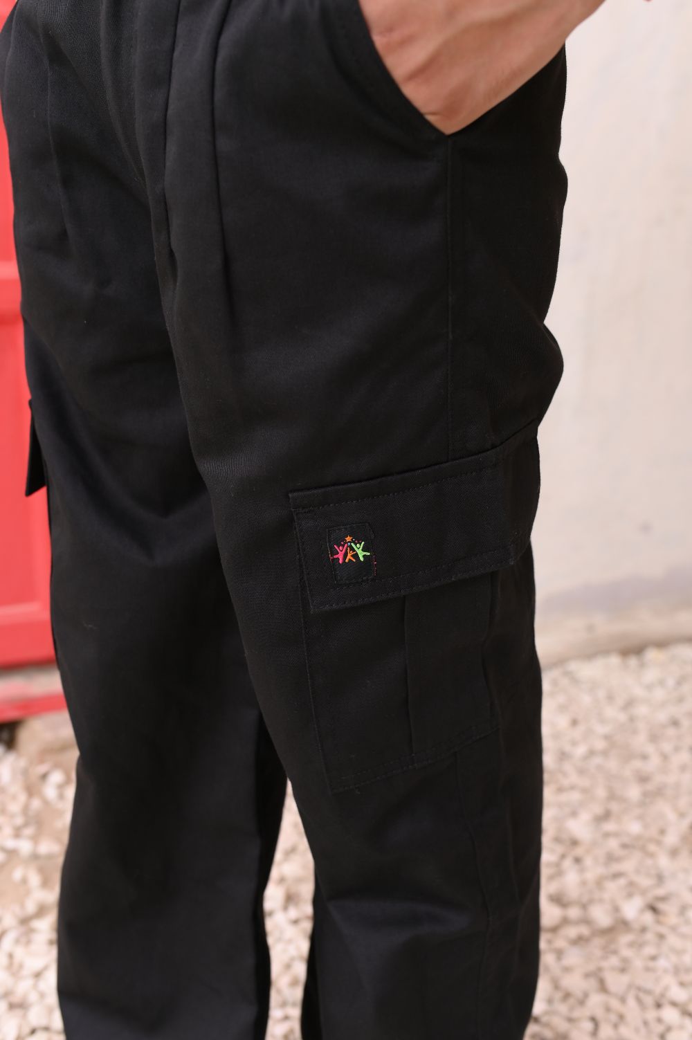 Black Cargo Pants