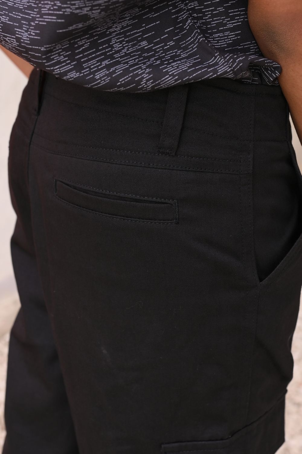 Black Cargo Pants
