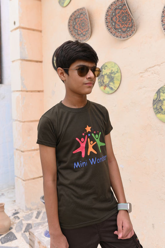 Olive Green Relaxed T-shirt