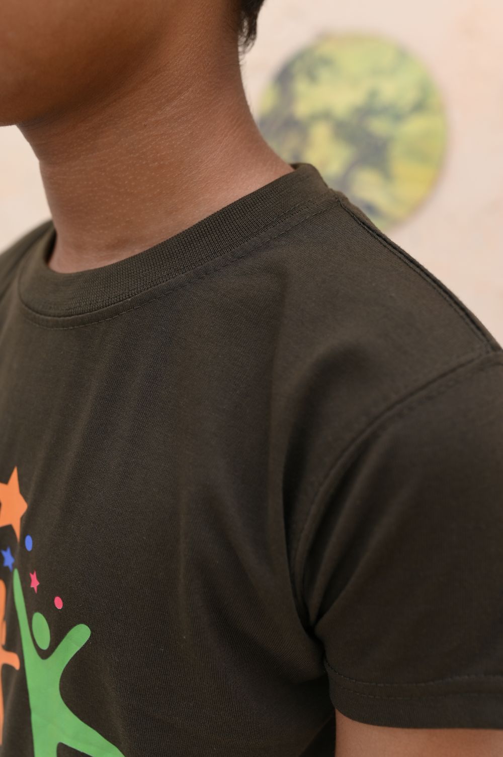 Olive Green Relaxed T-shirt