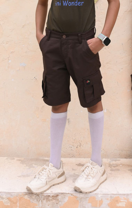 Black Cargo Shorts