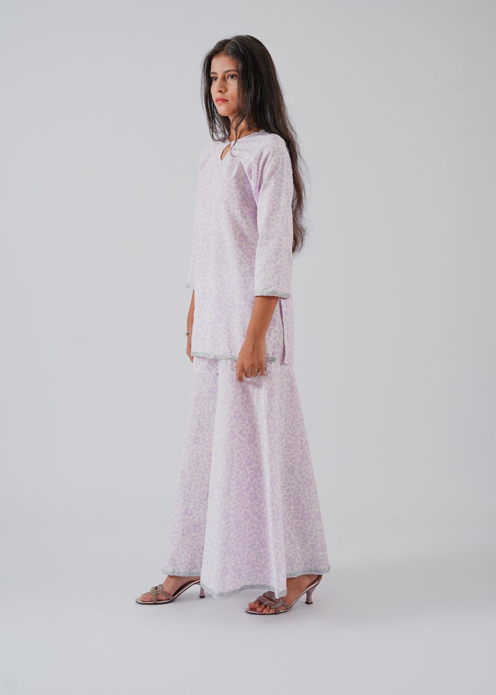 Lilac Shirt Farara Set