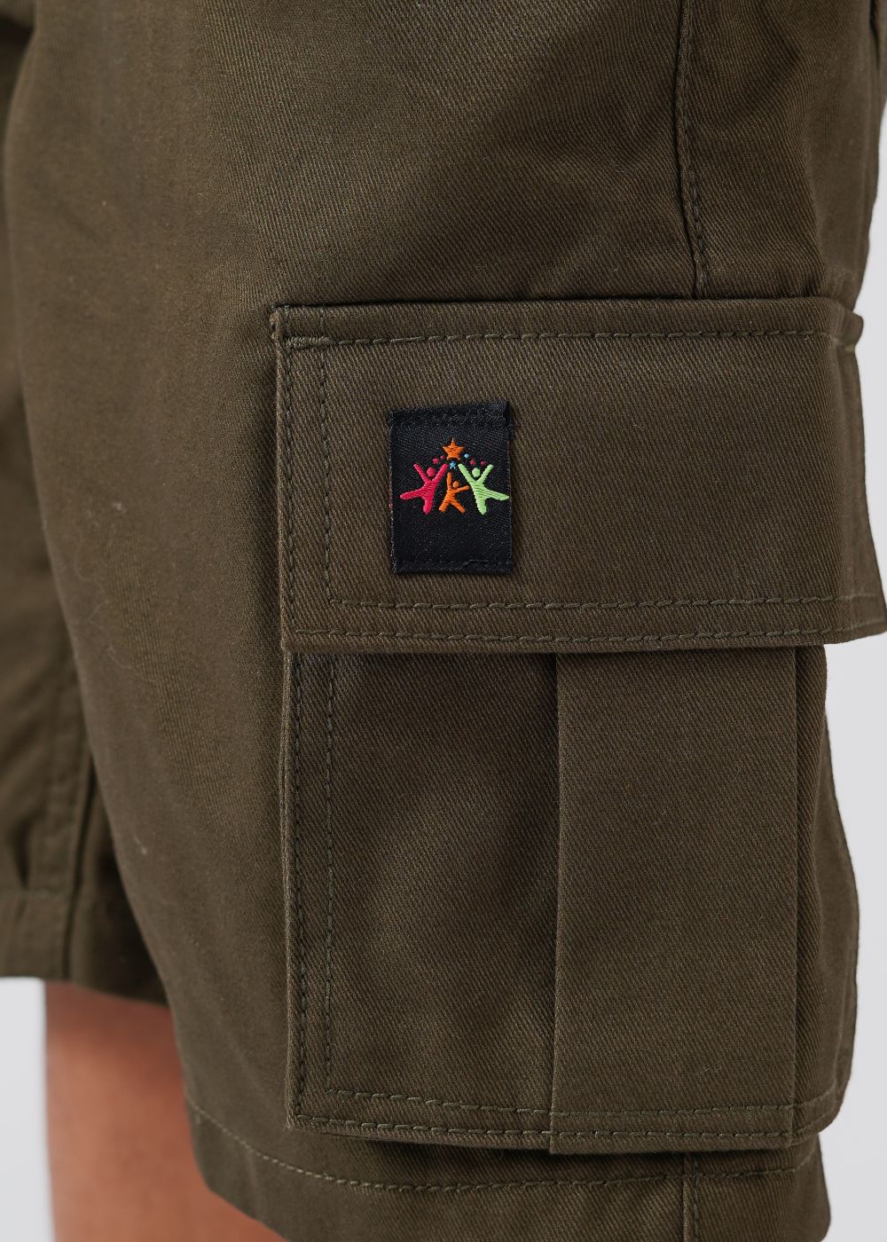 Army Green Cargo Shorts