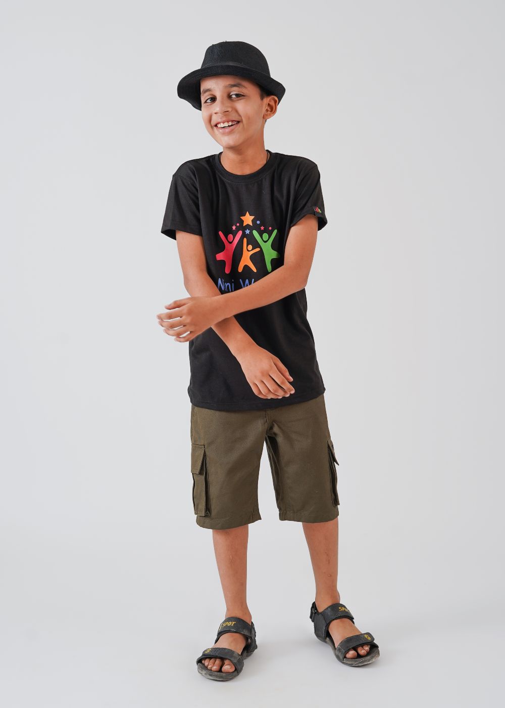 Black Relaxed T-shirt