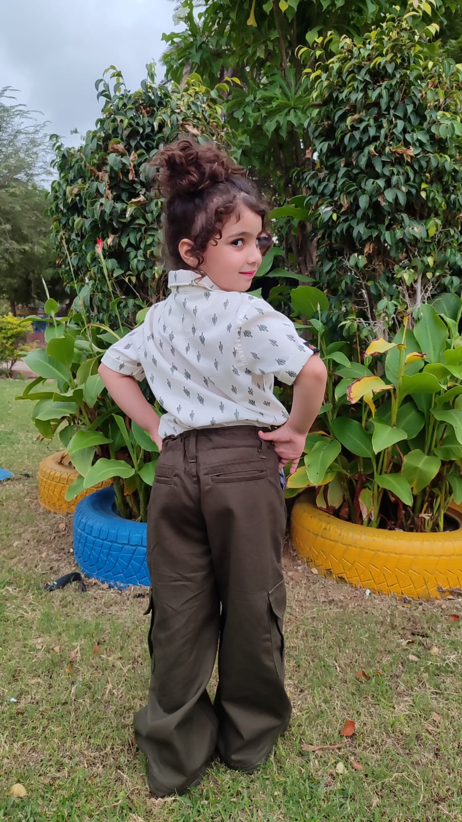 Dark Brown Cargo Pants