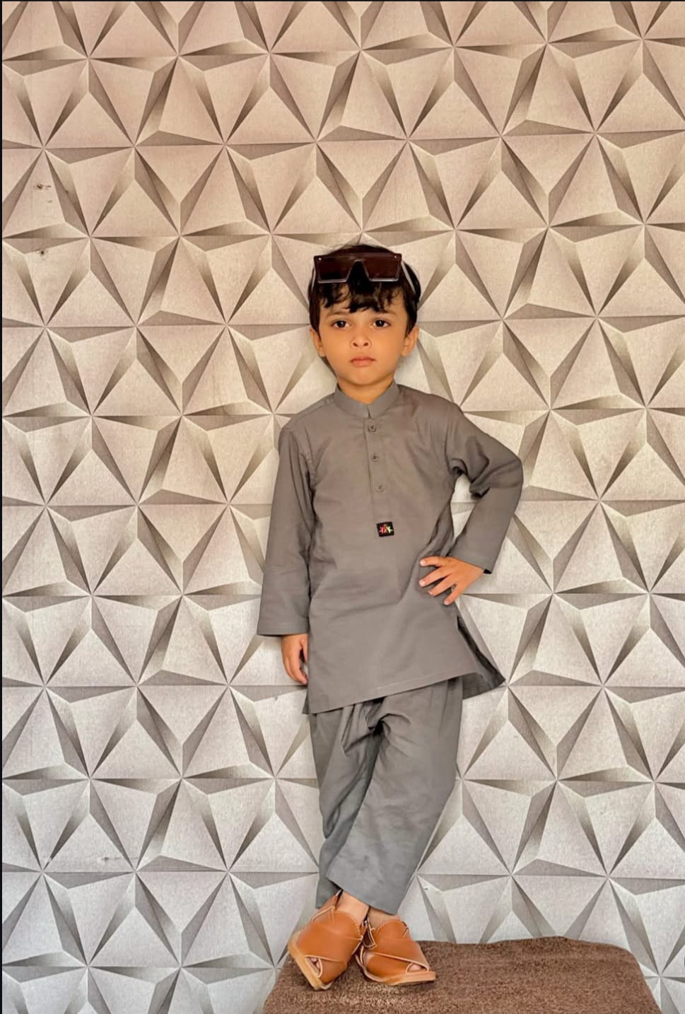 Slate Kurta Pyjama Set